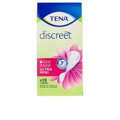 TENA LADY-Discreet ultra mini absorventes diários 28 unidades-DrShampoo - Perfumaria e Cosmética