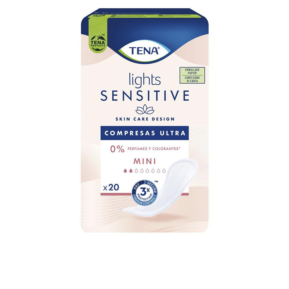 TENA LADY-TENA LIGHTS sensitive mini 20 u-DrShampoo - Perfumaria e Cosmética