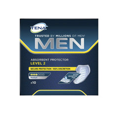 TENA LADY-TENA MEN LEVEL 2 Protetor 100% absorvente 10 u-DrShampoo - Perfumaria e Cosmética