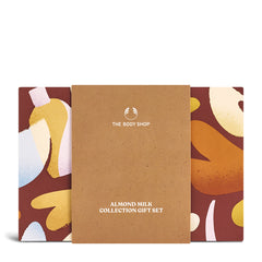 THE BODY SHOP-LEITE DE AMÊNDOAS MÉDIO ESTUCHE 4 pçs.-DrShampoo - Perfumaria e Cosmética