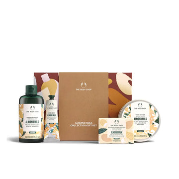 THE BODY SHOP-LEITE DE AMÊNDOAS MÉDIO ESTUCHE 4 pçs.-DrShampoo - Perfumaria e Cosmética Imagen principal del producto