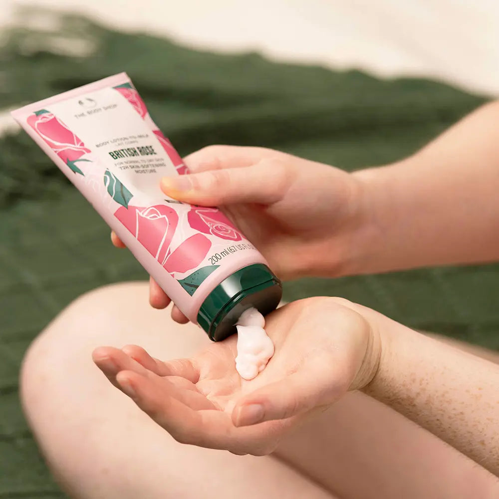 Loção corporal BRITISH ROSE 200 ml