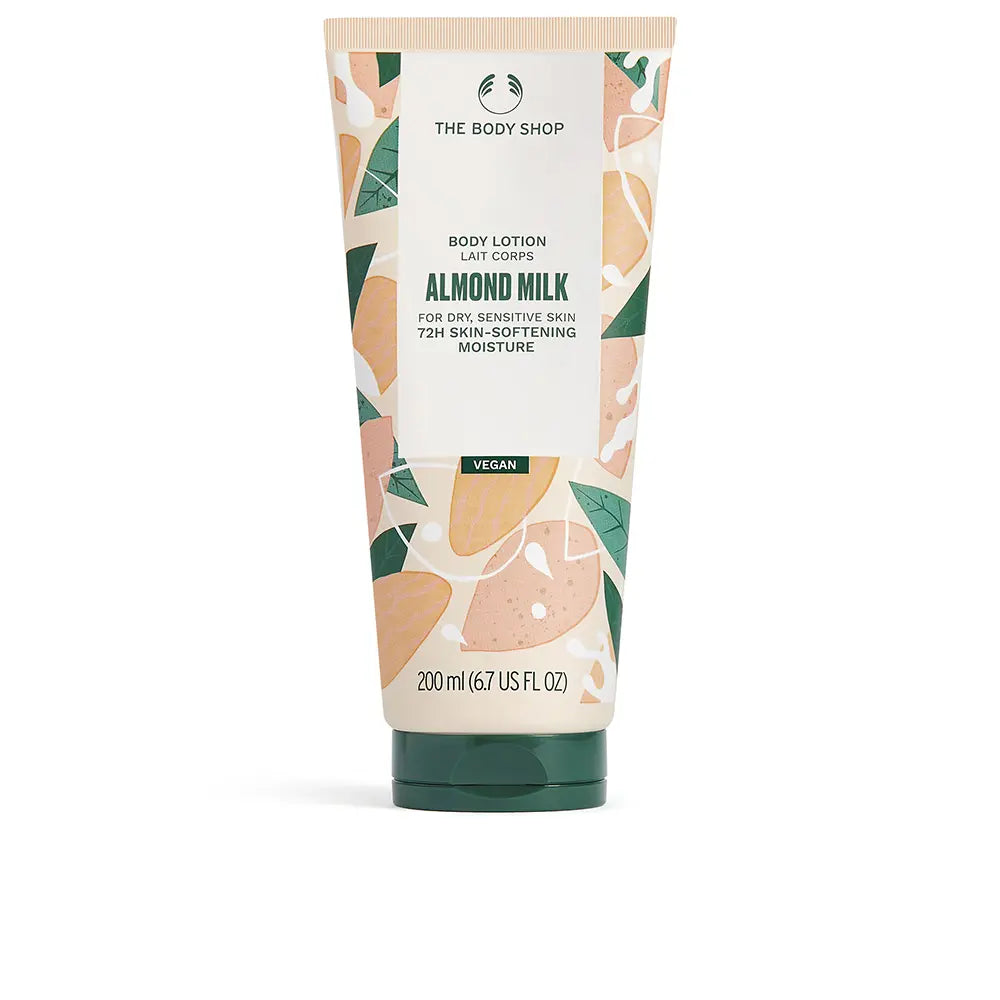 THE BODY SHOP-Loção corporal LEITE DE AMÊNDOA 200 ml-DrShampoo - Perfumaria e Cosmética