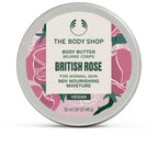 THE BODY SHOP-Manteiga corporal BRITISH ROSE 50 ml-DrShampoo - Perfumaria e Cosmética