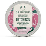THE BODY SHOP-Manteiga corporal BRITISH ROSE 50 ml-DrShampoo - Perfumaria e Cosmética