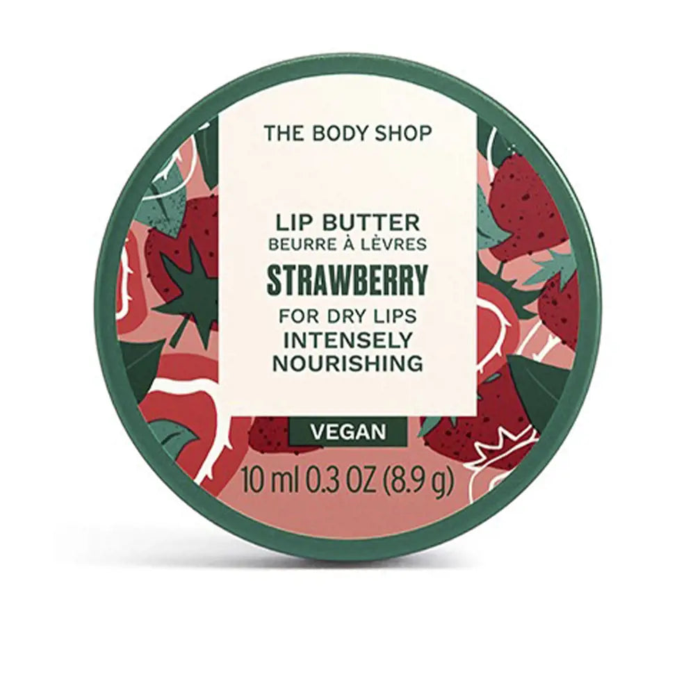 THE BODY SHOP-Manteiga labial de MORANGO 10 ml-DrShampoo - Perfumaria e Cosmética
