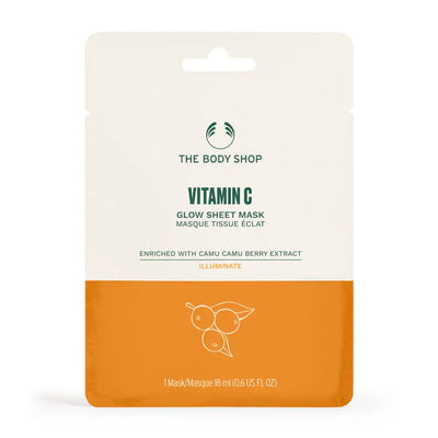THE BODY SHOP-Máscara de folha luminosa VITAMINA C 18 ml-DrShampoo - Perfumaria e Cosmética