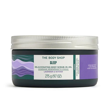 THE BODY SHOP-Óleo esfoliante para o corpo SLEEP lavanda vetiver 275 gr.-DrShampoo - Perfumaria e Cosmética Imagen principal del producto
