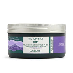 THE BODY SHOP-Óleo esfoliante para o corpo SLEEP lavanda vetiver 275 gr.-DrShampoo - Perfumaria e Cosmética
