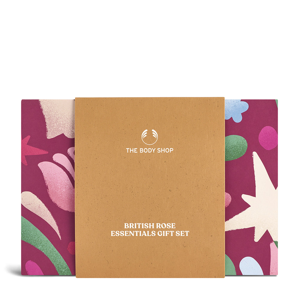 THE BODY SHOP-PEQUENO ESTOJO BRITISH ROSE 3 pçs.-DrShampoo - Perfumaria e Cosmética