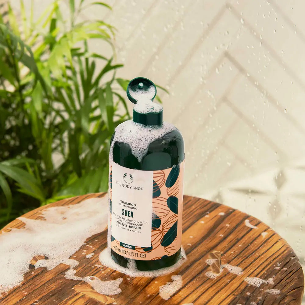 THE BODY SHOP-SHEA shampoo 400 ml.-DrShampoo - Perfumaria e Cosmética