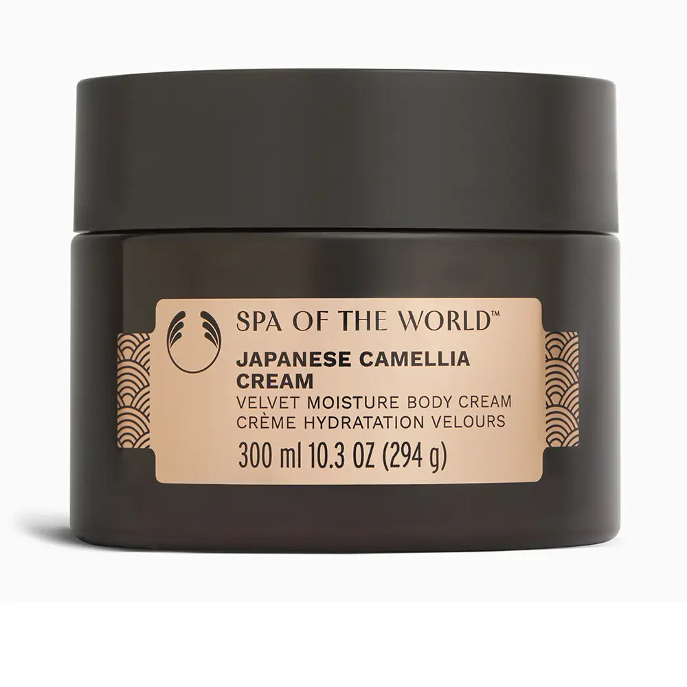 THE BODY SHOP-SPA OF THE WORLD japanese camellia creme hidratante 300 ml.-DrShampoo - Perfumaria e Cosmética