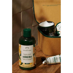THE BODY SHOP-creme de banho de LEITE DE AMÊNDOA 250 ml-DrShampoo - Perfumaria e Cosmética