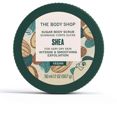 THE BODY SHOP-esfoliante corporal de açúcar SHEA 50 ml-DrShampoo - Perfumaria e Cosmética