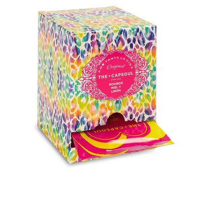 THE CAPSOUL-ENVELOPE PIRÂMIDES Rooibos mel e limão 15 ud-DrShampoo - Perfumaria e Cosmética