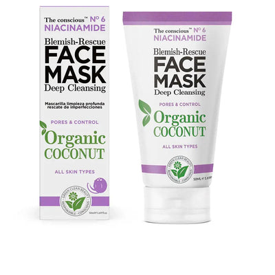 THE CONSCIOUS™-NIACINAMIDE coco orgânico máscara facial removedora de manchas 50 ml-DrShampoo - Perfumaria e Cosmética