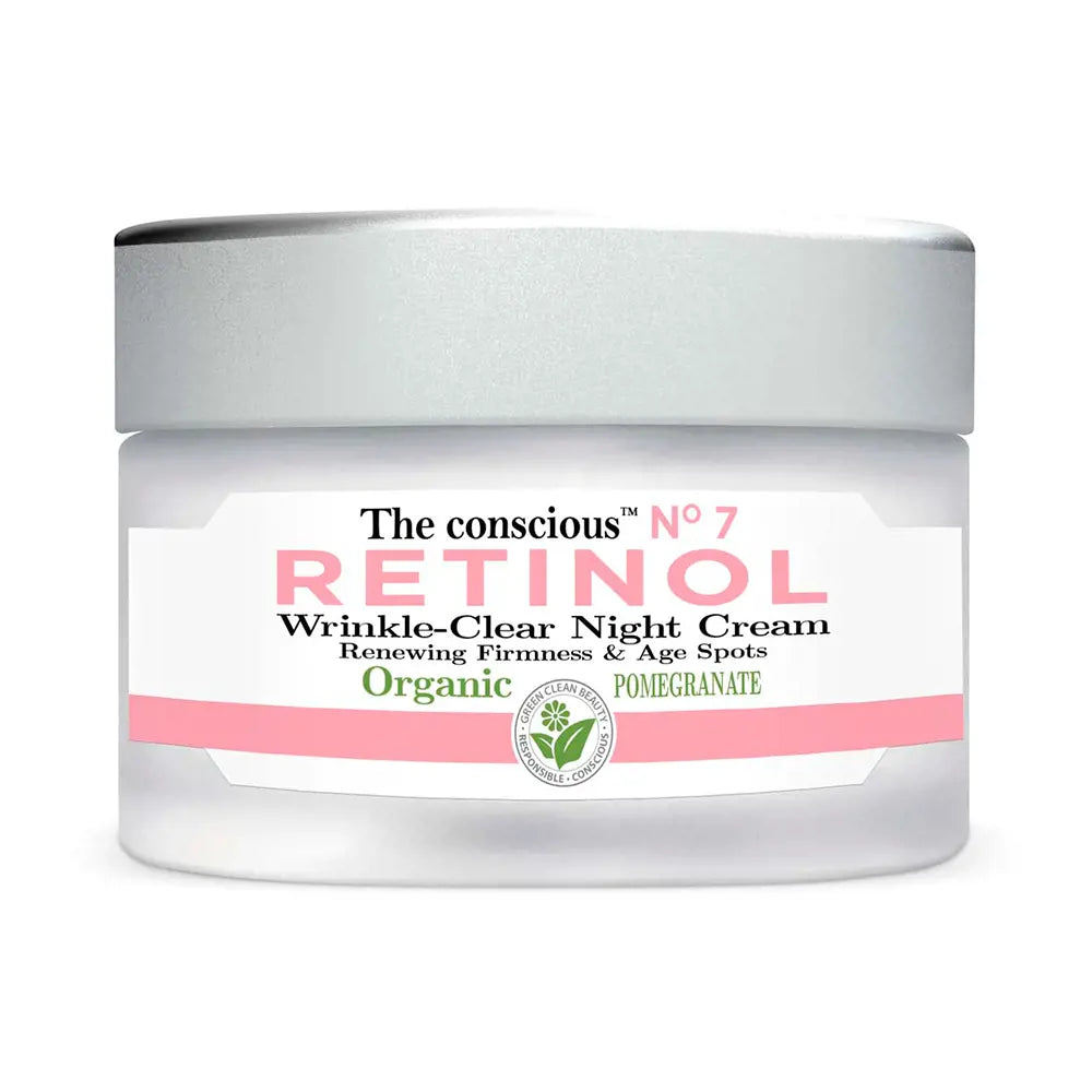 THE CONSCIOUS™-RETINOL creme de noite antirrugas orgânico romã 50 ml-DrShampoo - Perfumaria e Cosmética