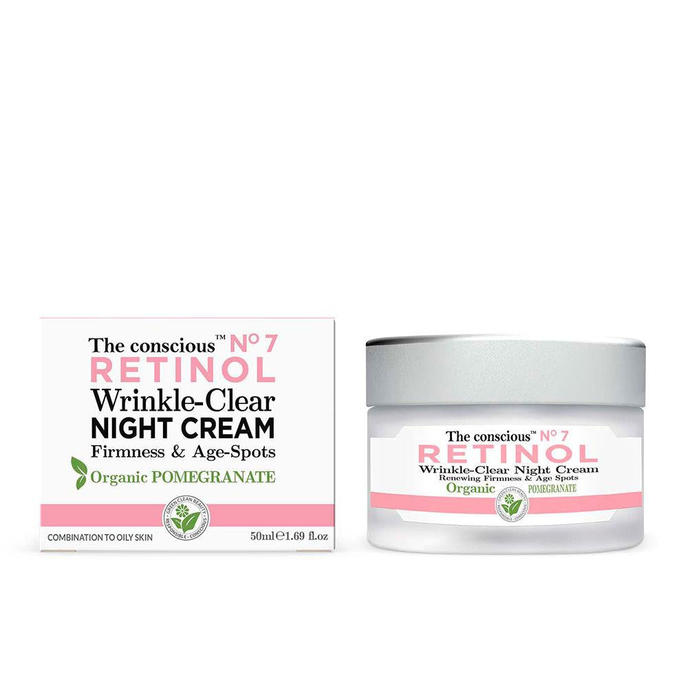 THE CONSCIOUS™-RETINOL creme de noite antirrugas orgânico romã 50 ml-DrShampoo - Perfumaria e Cosmética