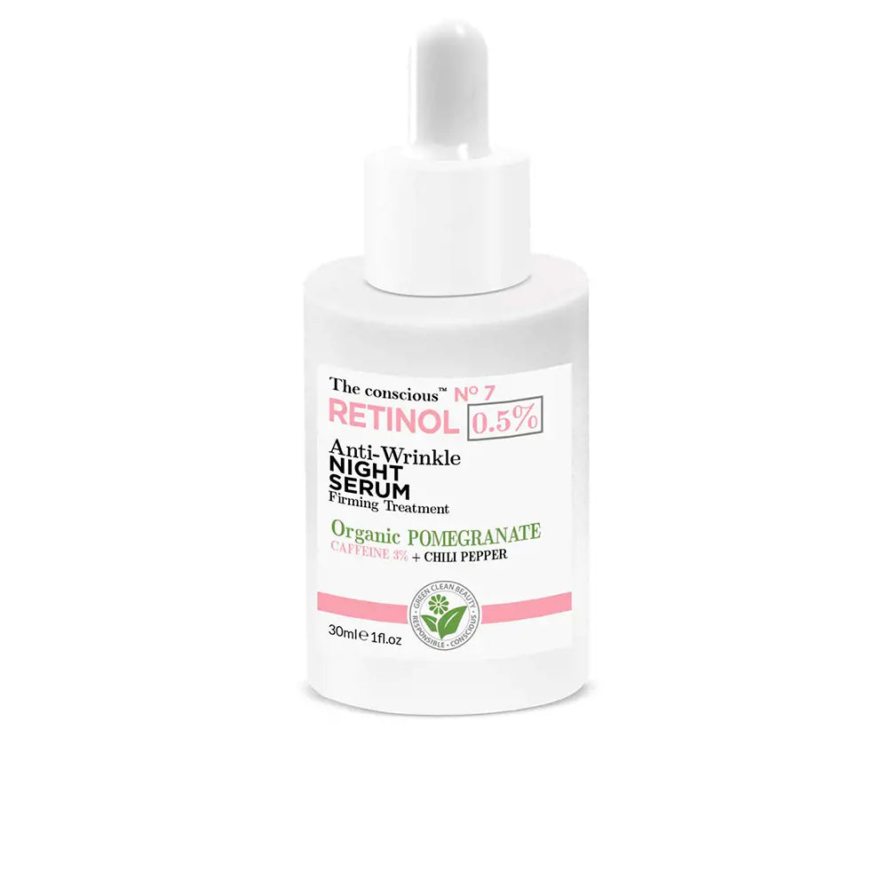 THE CONSCIOUS™-RETINOL soro de noite antirrugas orgânico 30 ml-DrShampoo - Perfumaria e Cosmética