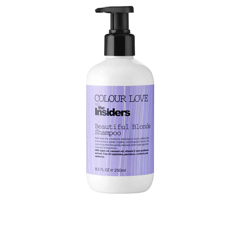 THE INSIDERS-COLOR LOVE shampoo cute loiro 250 ml-DrShampoo - Perfumaria e Cosmética