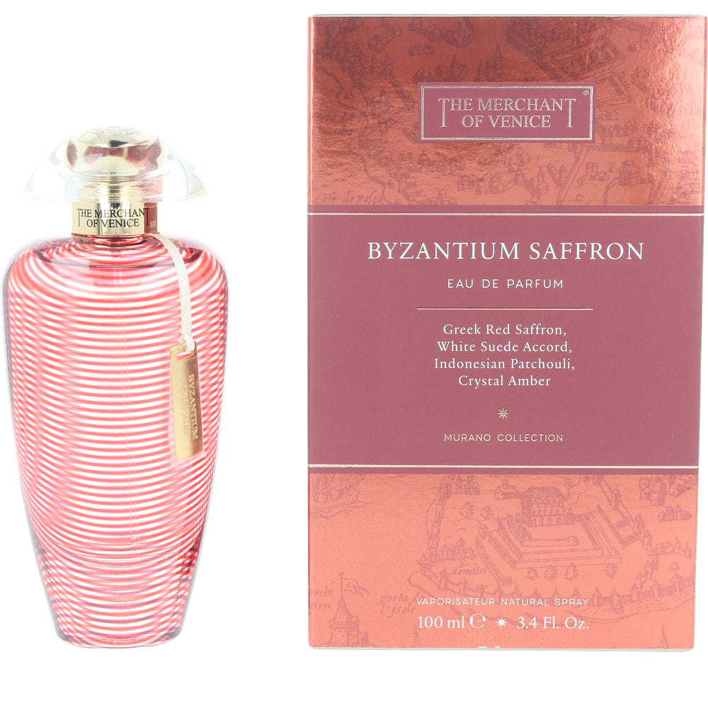 THE MERCHANT OF VENICE-BYZANTIUM SAFFRON eau de parfum vaporisateur 100 ml-DrShampoo - Perfumaria e Cosmética