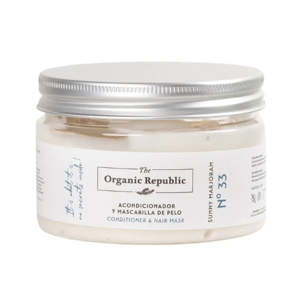 THE ORGANIC REPUBLIC-CONDICIONADOR E MÁSCARA 250 ml-DrShampoo - Perfumaria e Cosmética