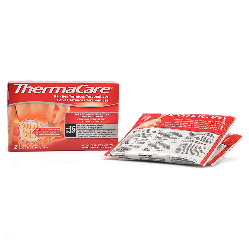 THERMACARE-Patches térmicos para a região lombar THERMACARE 2 u.-DrShampoo - Perfumaria e Cosmética