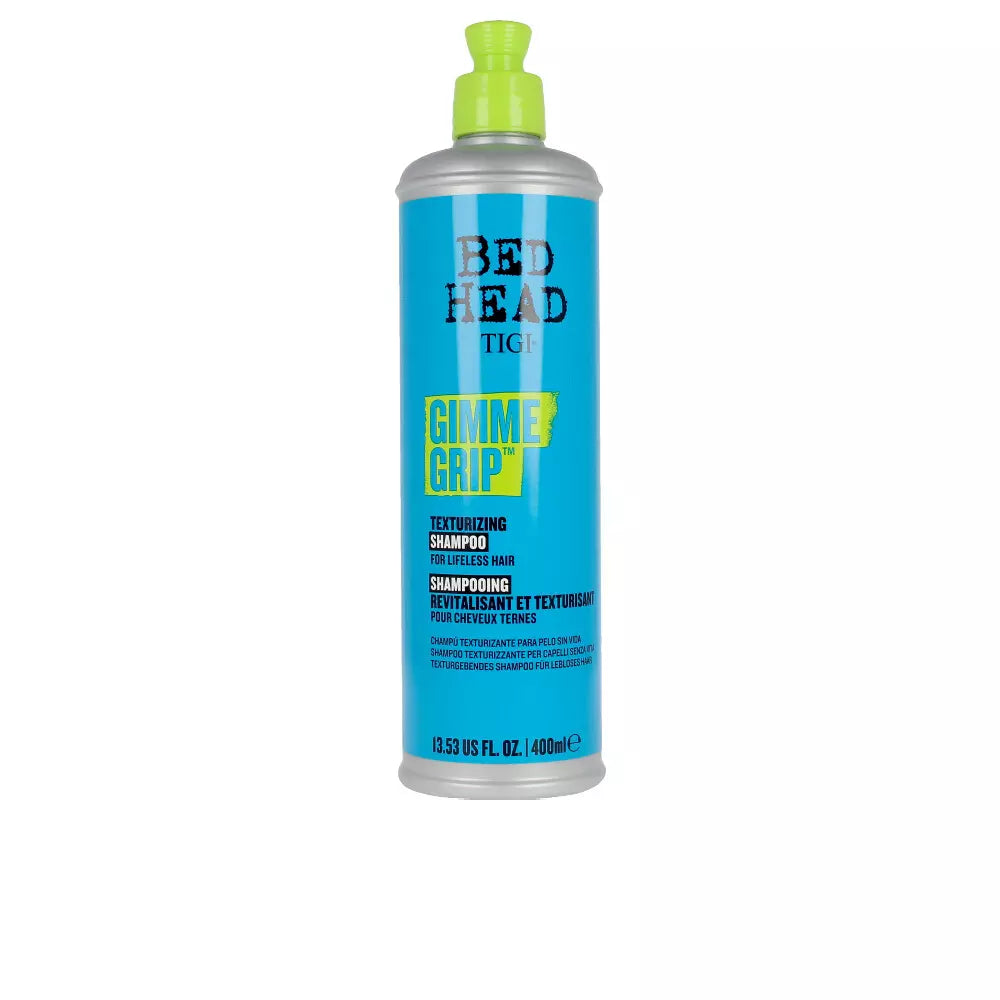 TIGI-BED HEAD gimme grip champô texturizante 400 ml-DrShampoo - Perfumaria e Cosmética