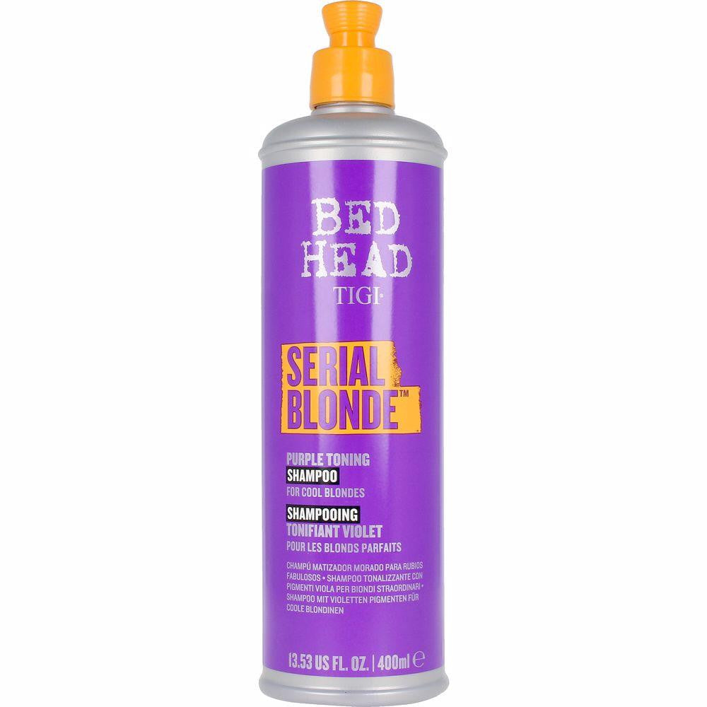TIGI-BED HEAD serial shampoo loiro roxo 400 ml-DrShampoo - Perfumaria e Cosmética