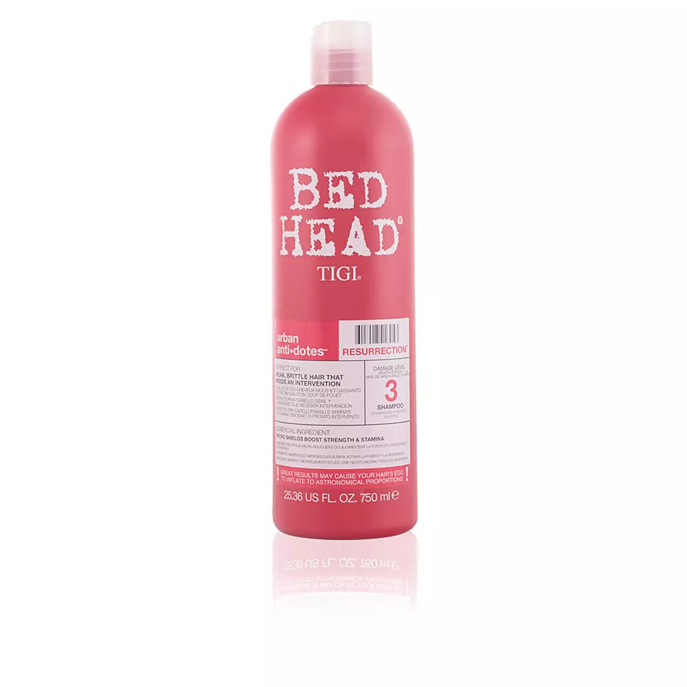 TIGI-BED HEAD shampoo urban anti-dote ressurreição 750 ml-DrShampoo - Perfumaria e Cosmética