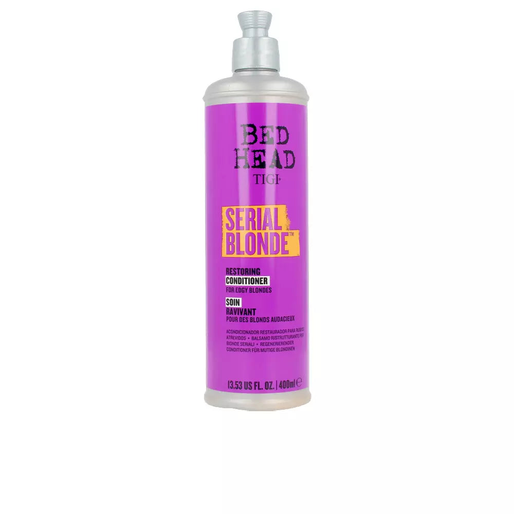 TIGI-Condicionador tonalizante BED HEAD serial Blonde Purple 400 ml-DrShampoo - Perfumaria e Cosmética