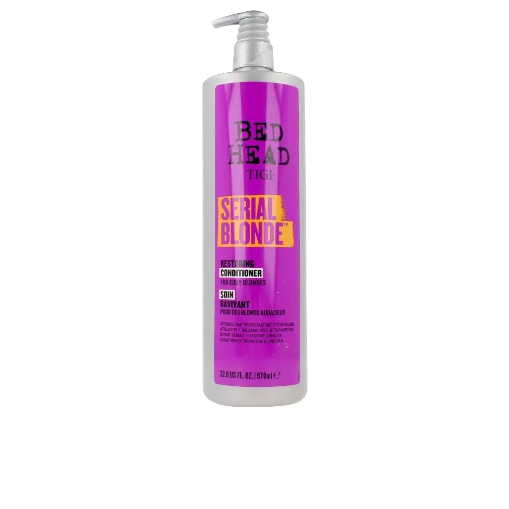 TIGI-Condicionador tonalizante BED HEAD serial Blonde Purple 970 ml-DrShampoo - Perfumaria e Cosmética