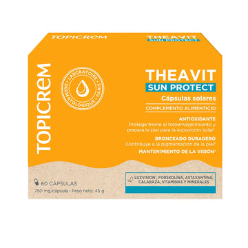 TOPICREM-AH THEAVIT solar 30 cápsulas-DrShampoo - Perfumaria e Cosmética Imagen principal del producto