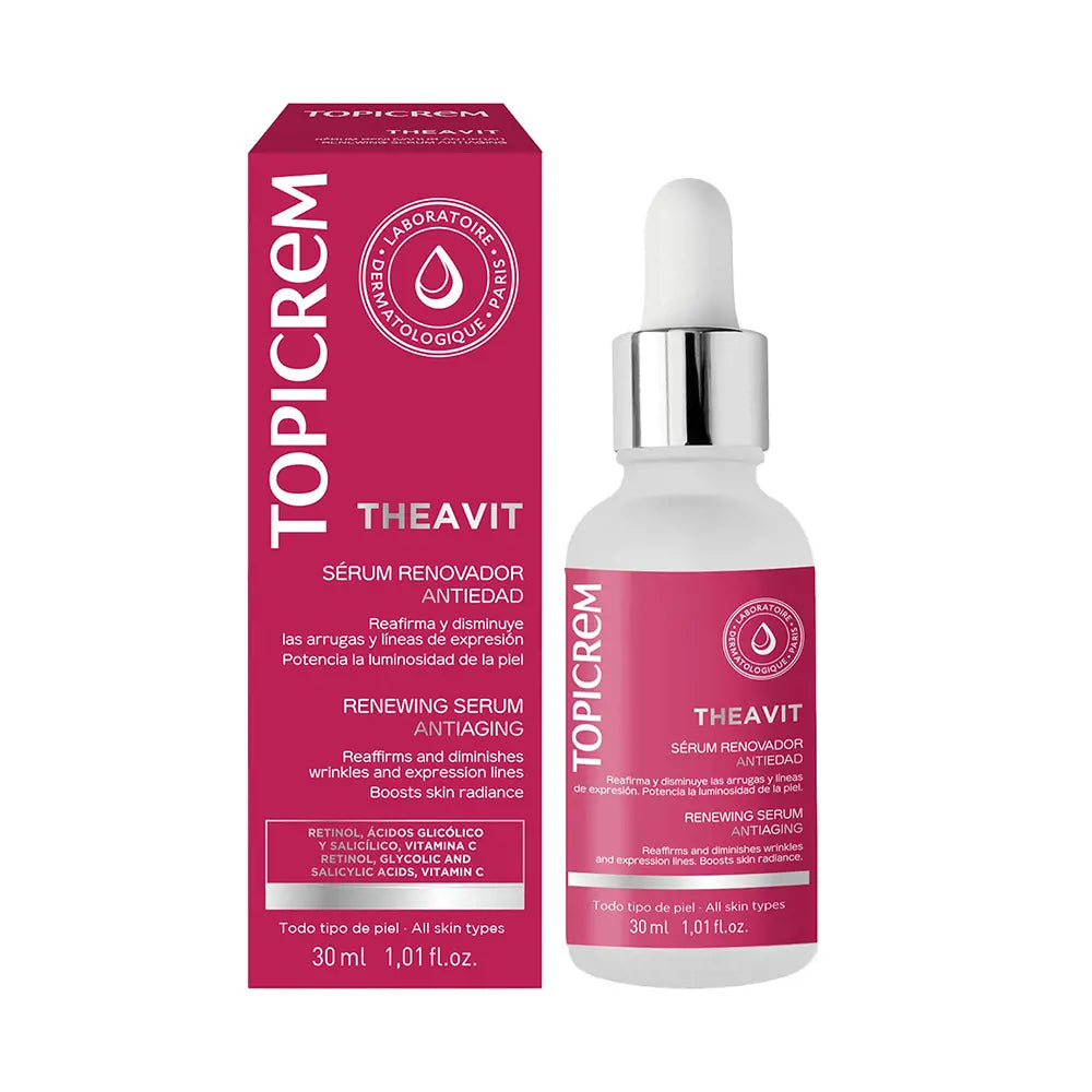 TOPICREM-AH THEAVIT soro renovador 30 ml-DrShampoo - Perfumaria e Cosmética