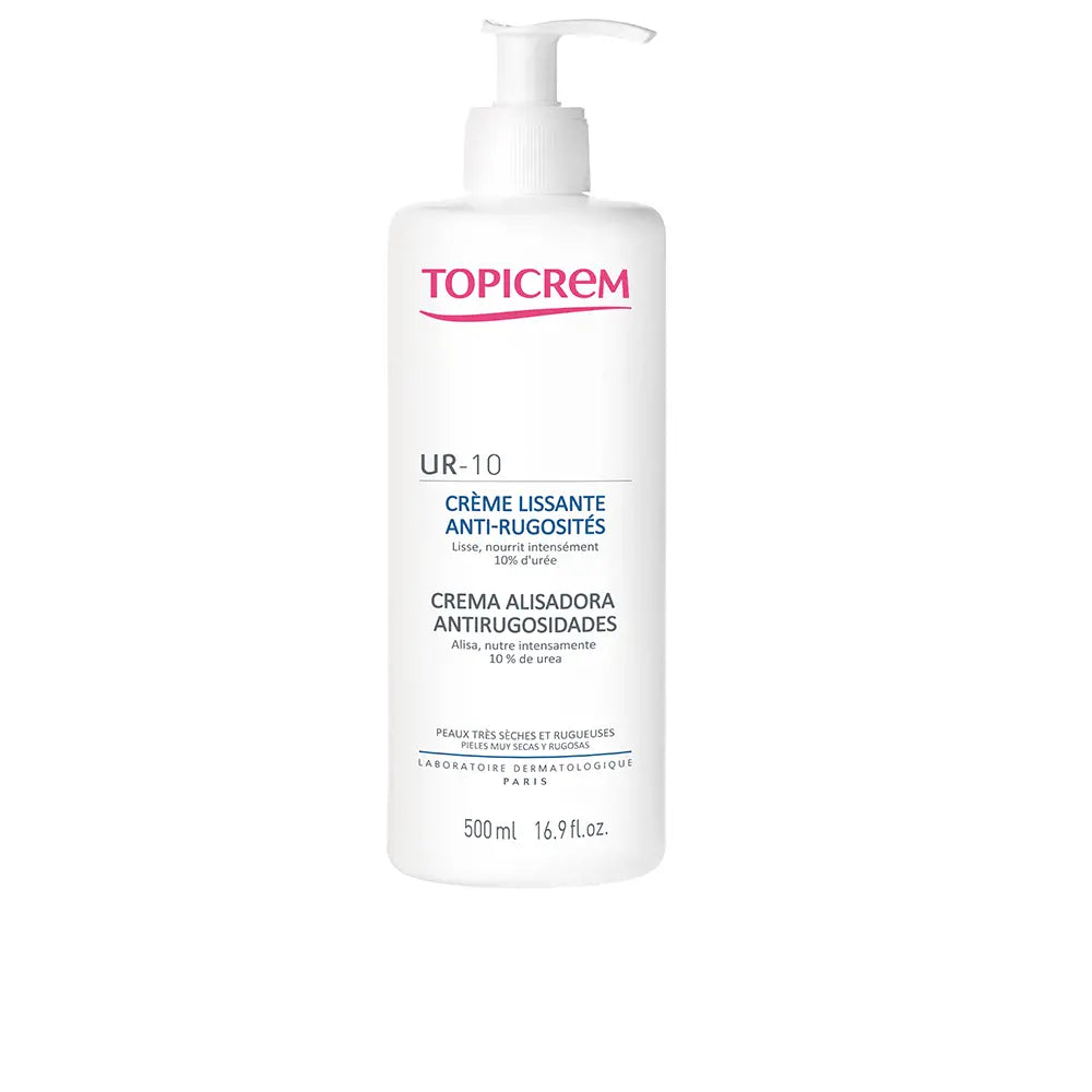 TOPICREM-Creme alisante anti-rugas UR-10 500 ml-DrShampoo - Perfumaria e Cosmética