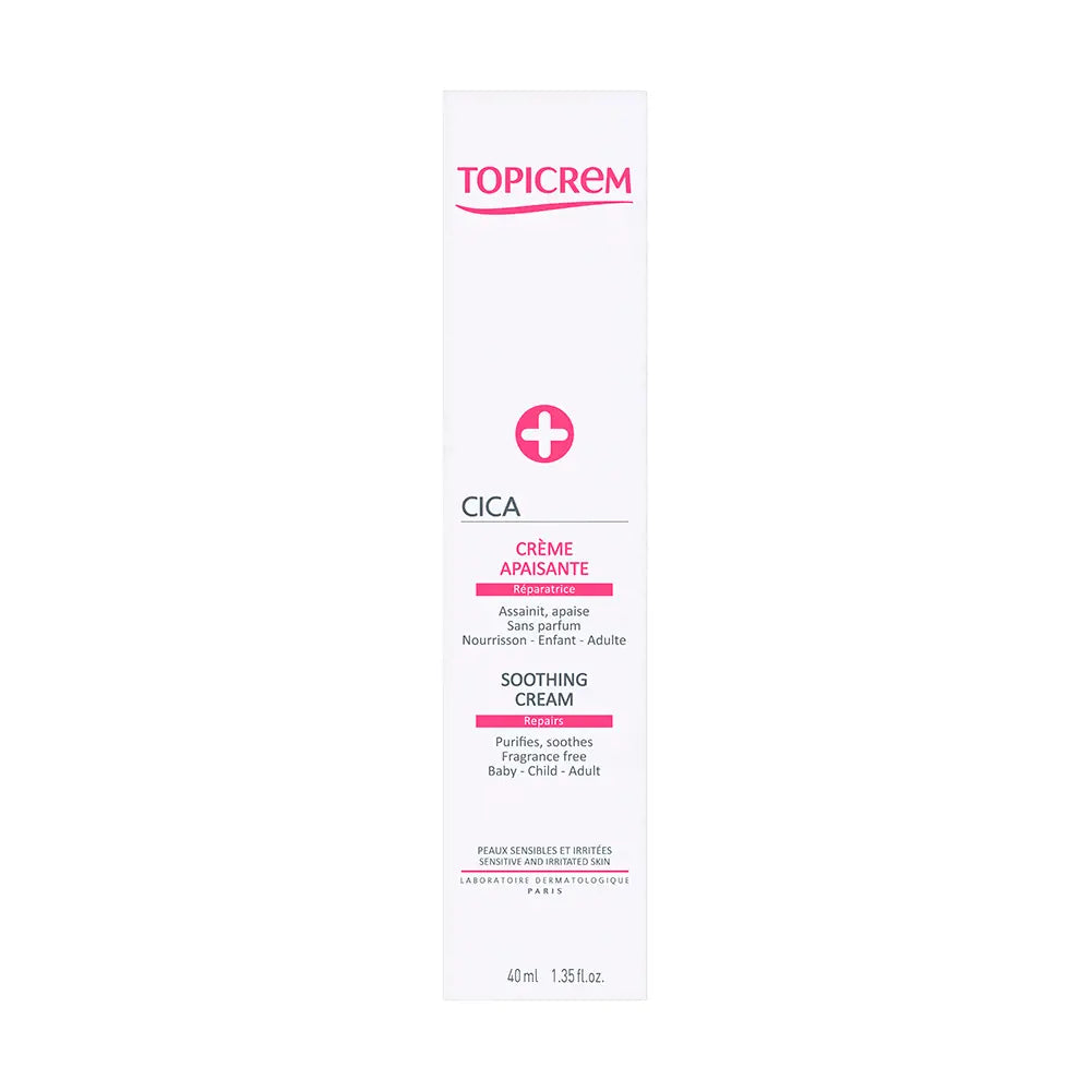 TOPICREM-Creme calmante CICA 40 ml.-DrShampoo - Perfumaria e Cosmética