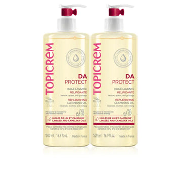 TOPICREM-DA PROTECT óleo de limpeza reabastecedor pack 2 x 500 ml.-DrShampoo - Perfumaria e Cosmética Imagem principal do produto