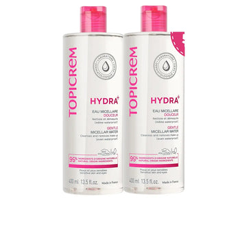 TOPICREM-HYDRA+ PACOTE DE ÁGUA MICELAR SOFT 2 x 400 ml-DrShampoo - Perfumaria e Cosmética Image principale du produit