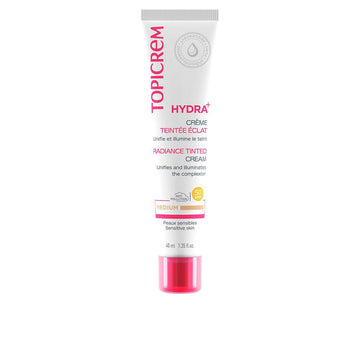 TOPICREM-HYDRA tinted cream SPF50 Medium 40 ml-DrShampoo - Perfumaria e Cosmética Image principale du produit