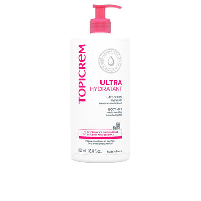 TOPICREM-Leite corporal ultra-hidratante UH 1000 ml-DrShampoo - Perfumaria e Cosmética