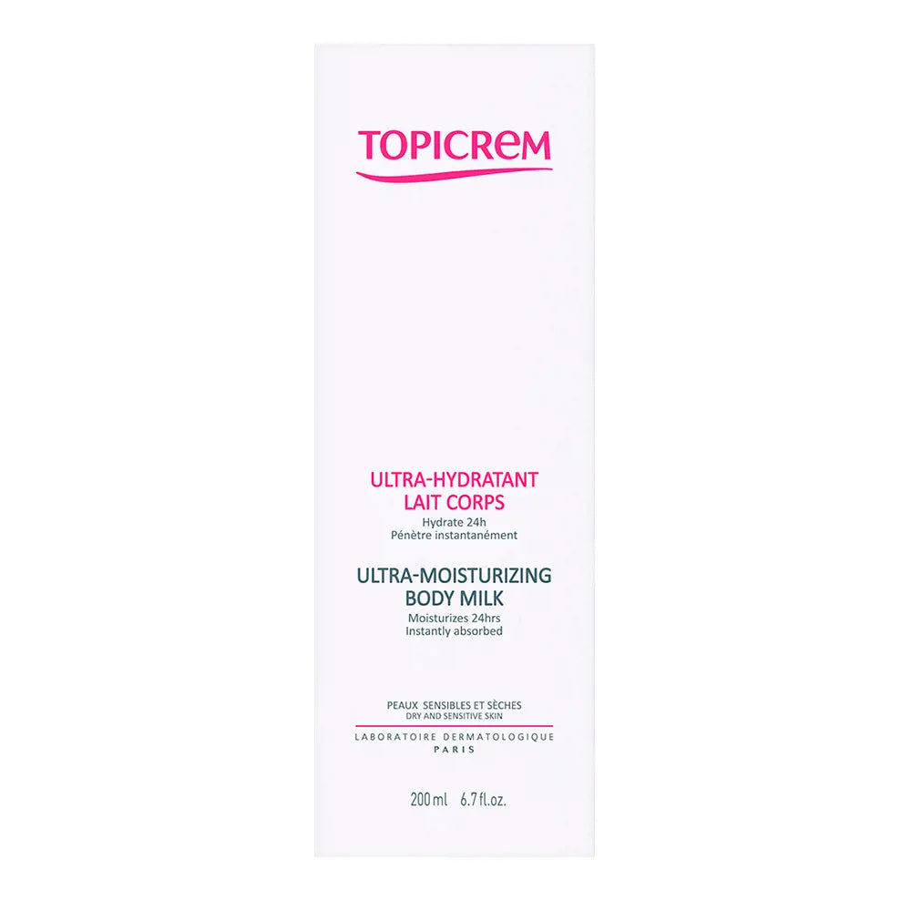 TOPICREM-Leite corporal ultra-hidratante UH 200 ml-DrShampoo - Perfumaria e Cosmética