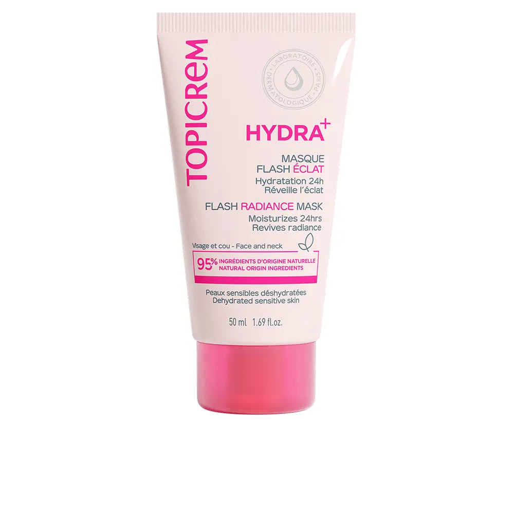 TOPICREM-Máscara hidratante iluminadora HYDRA+ 50 ml.-DrShampoo - Perfumaria e Cosmética