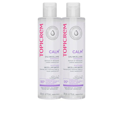 TOPICREM-Pacote de água micelar calmante CALM+ 2 x 200 ml-DrShampoo - Perfumaria e Cosmética