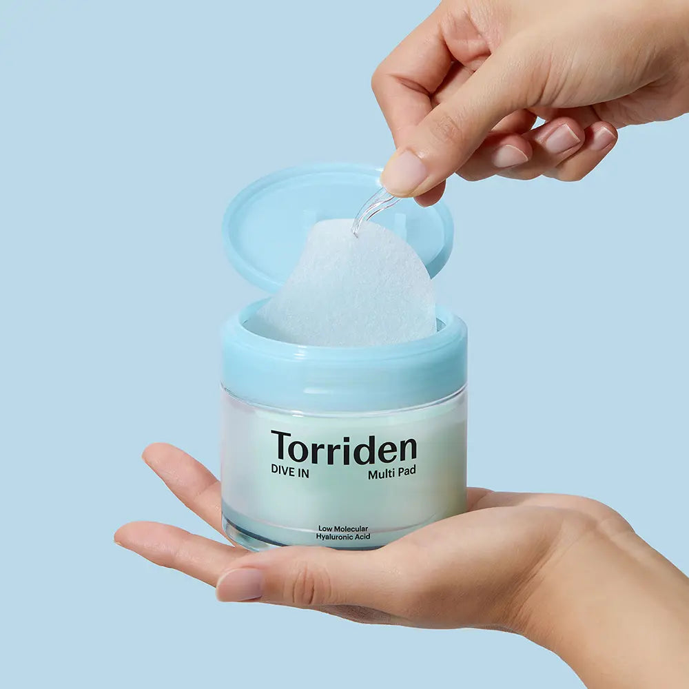 TORRIDEN-Discos faciais de ácido hialurônico de baixo peso molecular DIVE-IN x 80 u-DrShampoo - Perfumaria e Cosmética