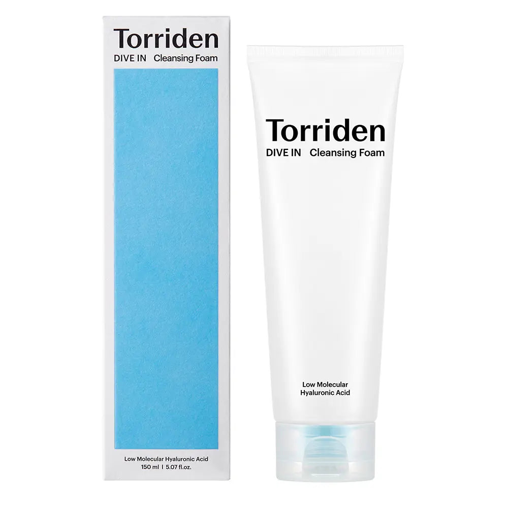 TORRIDEN-Espuma de limpeza de ácido hialurônico de baixo peso molecular DIVE-IN 150 ml-DrShampoo - Perfumaria e Cosmética