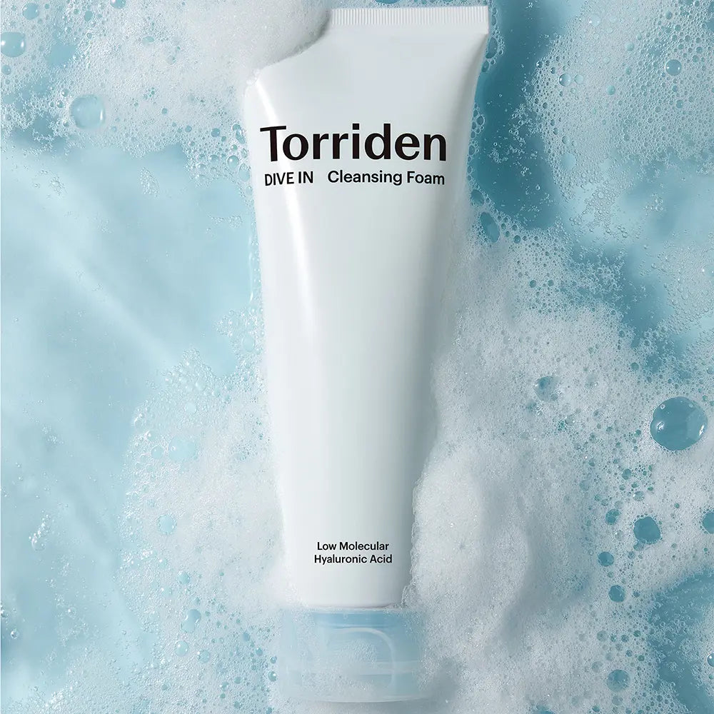 TORRIDEN-Espuma de limpeza de ácido hialurônico de baixo peso molecular DIVE-IN 150 ml-DrShampoo - Perfumaria e Cosmética