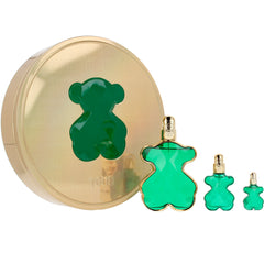 TOUS-LOVEME THE EMERALD ELIXIR PARFUM CONJUNTO 3 peças.-DrShampoo - Perfumaria e Cosmética