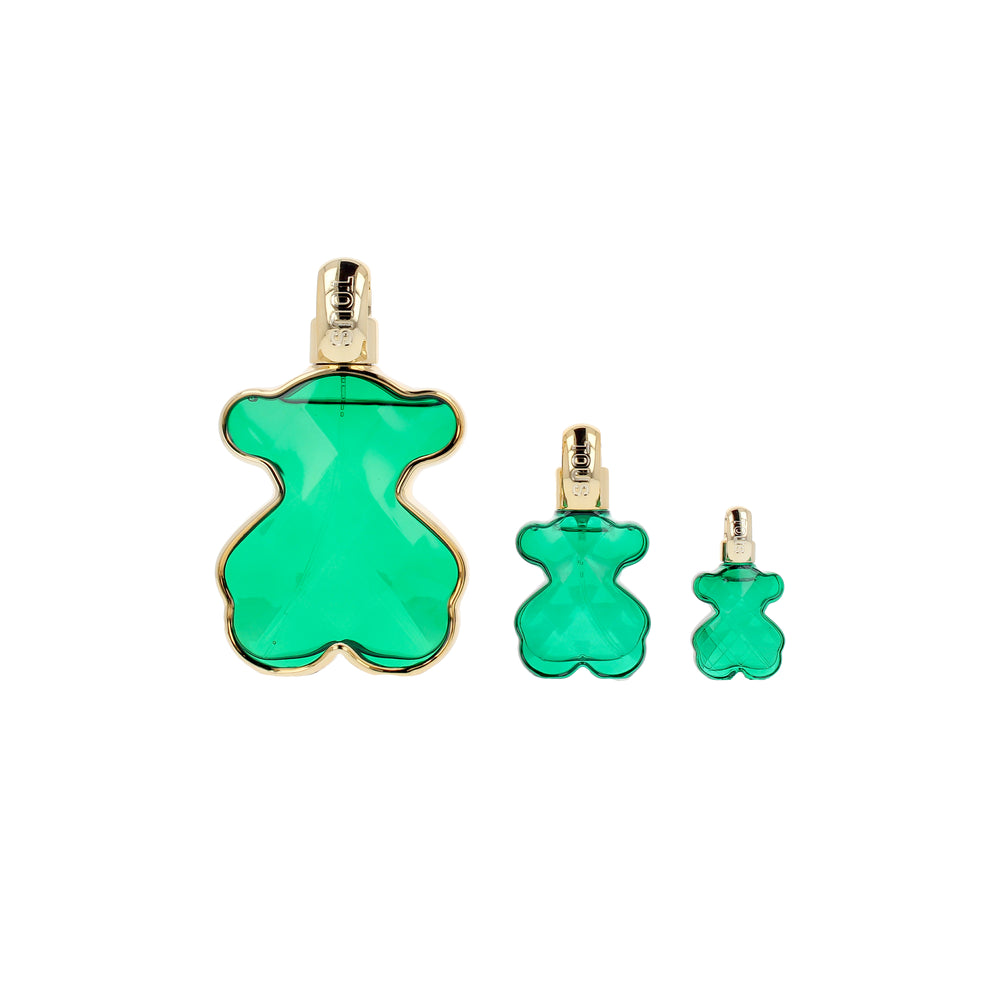 TOUS-LOVEME THE EMERALD ELIXIR PARFUM CONJUNTO 3 peças.-DrShampoo - Perfumaria e Cosmética