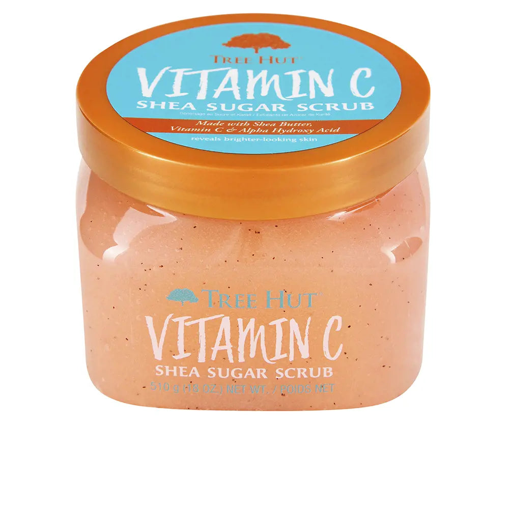 TREE HUT-ESFOLIANTE AÇÚCAR VITAMINA C 510 gr-DrShampoo - Perfumaria e Cosmética