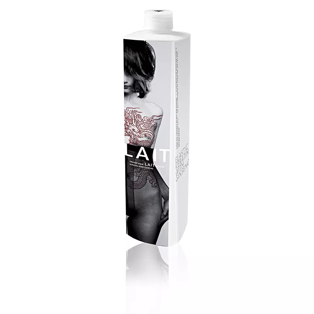 TRENDY HAIR-LAIT ELASTIC KERATIN com ginseng 1000 ml-DrShampoo - Perfumaria e Cosmética